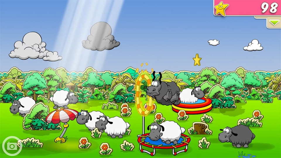 Скачать бесплатно игру облака и овечки