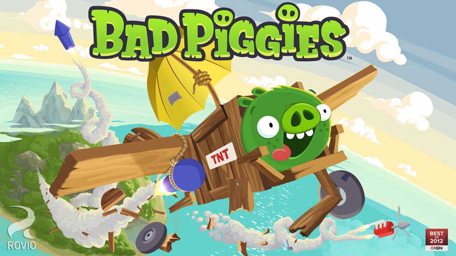 Bad piggies как кормить короля