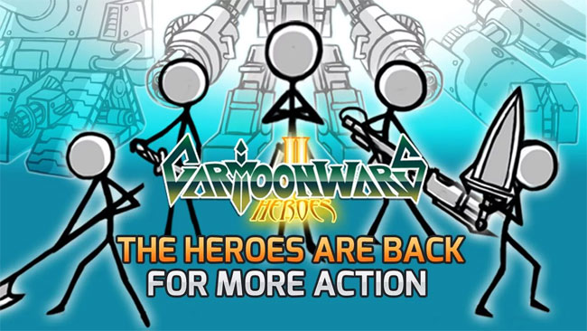 Cartoon Wars 2: Heroes на андроид скачать бесплатно с «Игроид»