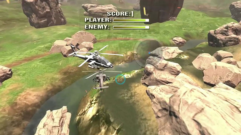 VR Battle Helicopters на андроид