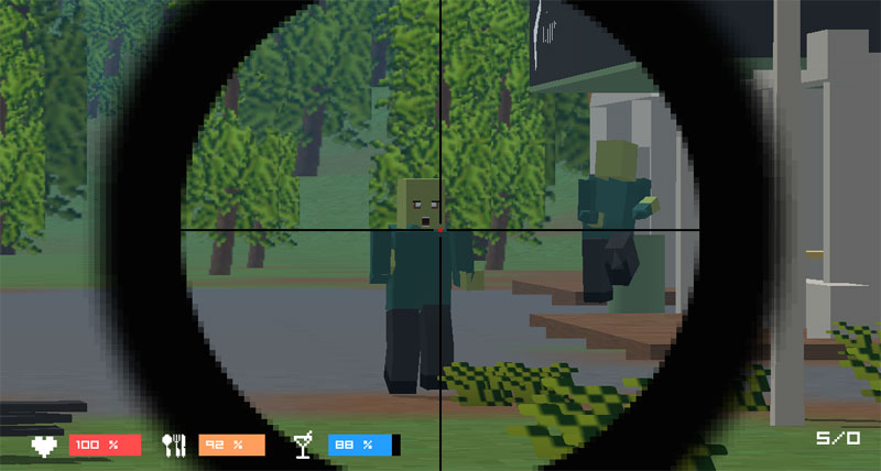 Pixel Zombies Hunter на андроид