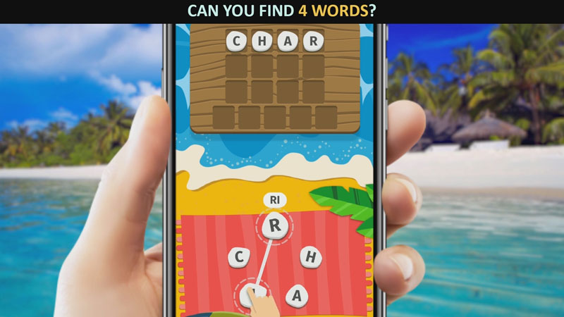 Word Weekend - соедини буквы в слова на андроид