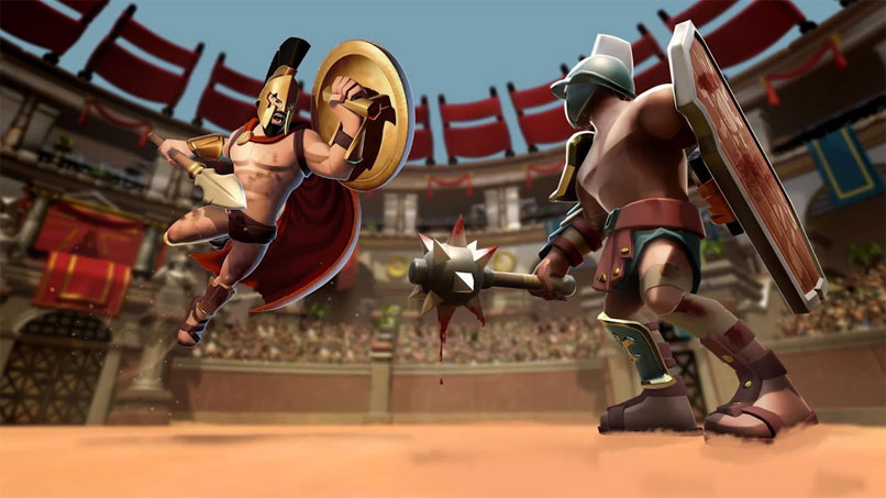 Clash of Gladiator Heroes мод