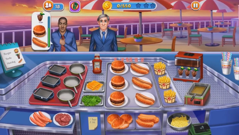 Кулинарная игра для шефов - Kitchen Craze на андроид